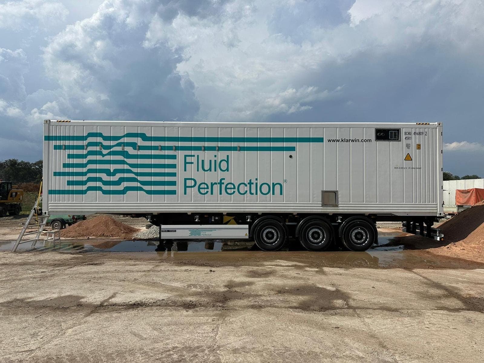 Multi-stage leachate treatment installation — biological, physico-chemical and membrane filtration