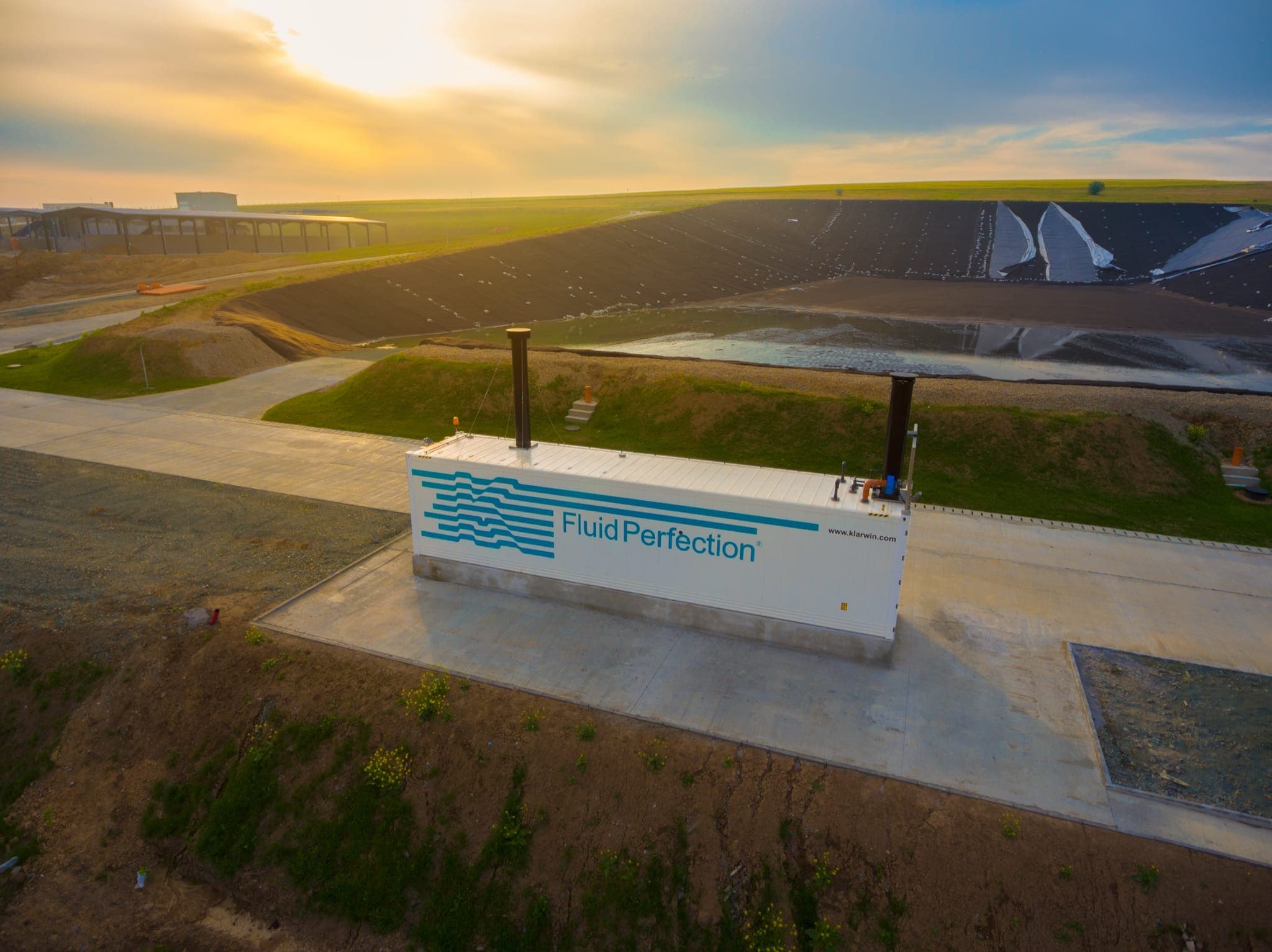 Klarwin leachate treatment service models — plant sale, rental, all-inclusive operation