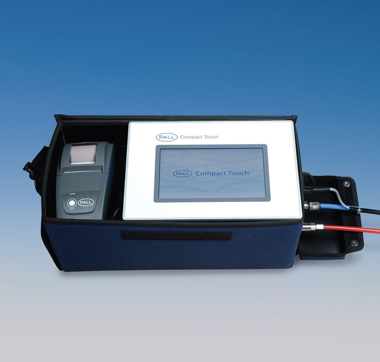 Palltronic filter integrity testing device for food and beverage filtration