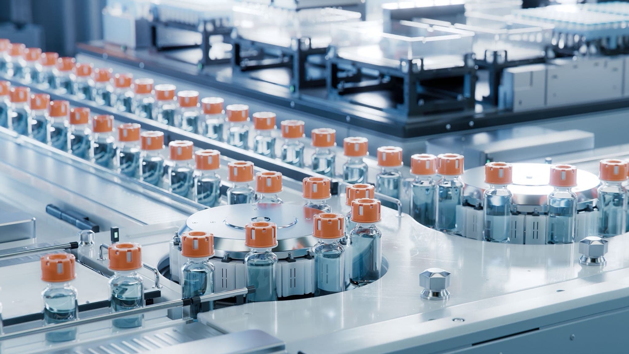 Pharmaceutical standard production flow — GMP validated process equipment