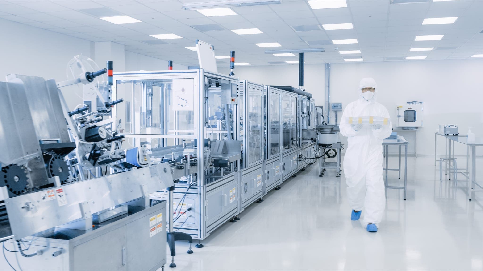 Pharmaceutical utility systems — water purification and distribution infrastructure