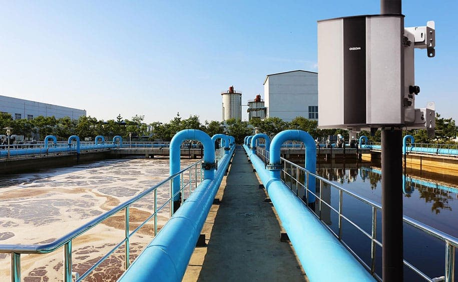 Monitoring odor discomfort from wastewater treatment plants