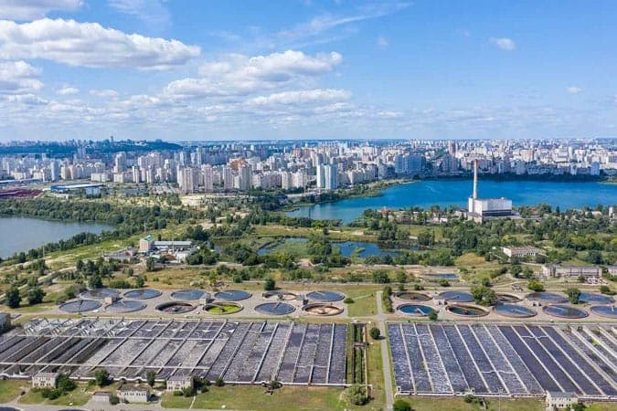 Fixed Bed Bioreactor (FBBR) system for municipal wastewater treatment