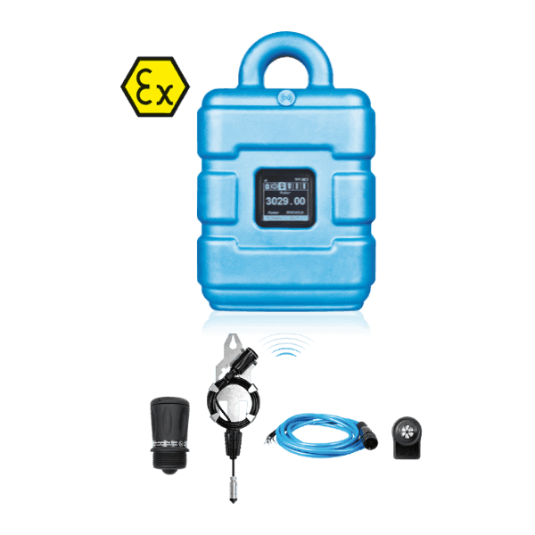 Microtronics Jellox — wastewater datalogger with wireless ATEX sensors