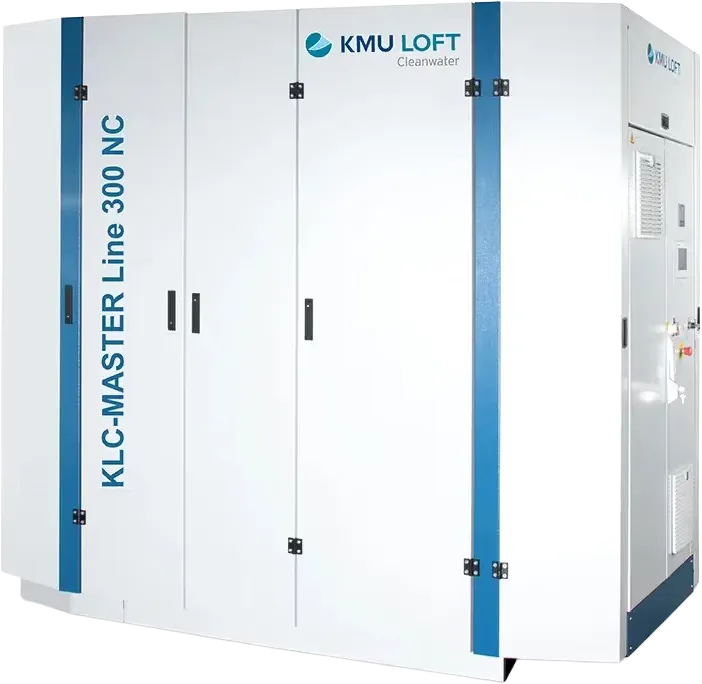 Evaporatorul cu vid KLC-MASTER Line 300 NC — KMU LOFT Cleanwater