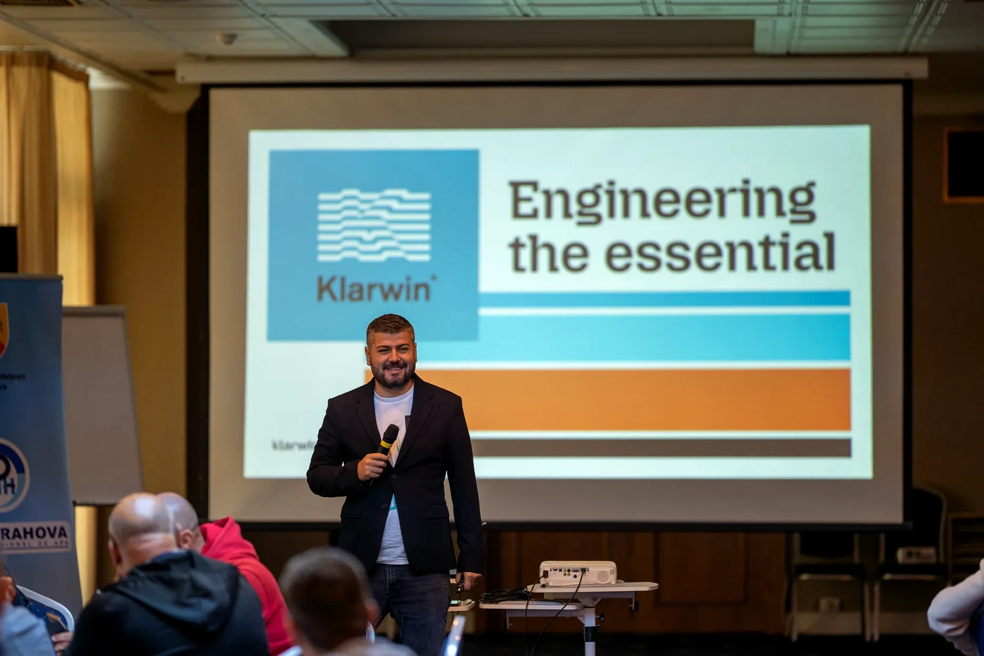 A Klarwin® presentation during the morning of the workshop day