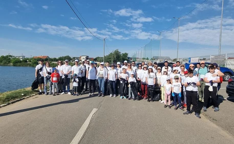 Klarwin and Teva launched the „Redăm Verdele Naturii” cleanup project, with support from „Let’s do it, Romania!”